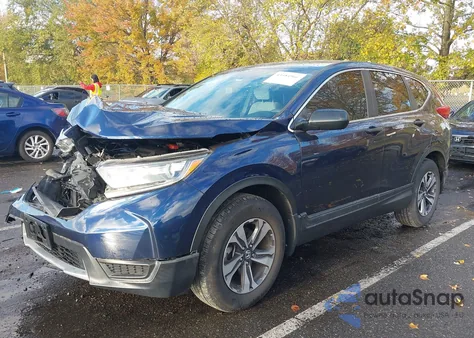 2018 Honda Cr-V Lx z USA, uszkodzony, nr VIN 2HKRW6H30JH204387